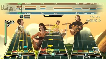 The Beatles- Rock Band screen shot game playing